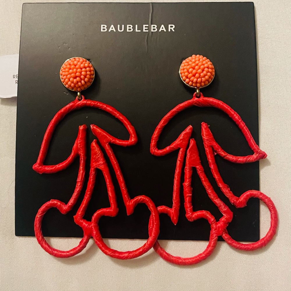 Statement Cherry Earrings